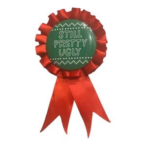 Ugly Sweater Contest Award Ribbon